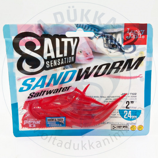 Lucky John Sandworm F40 (Kırmızı)