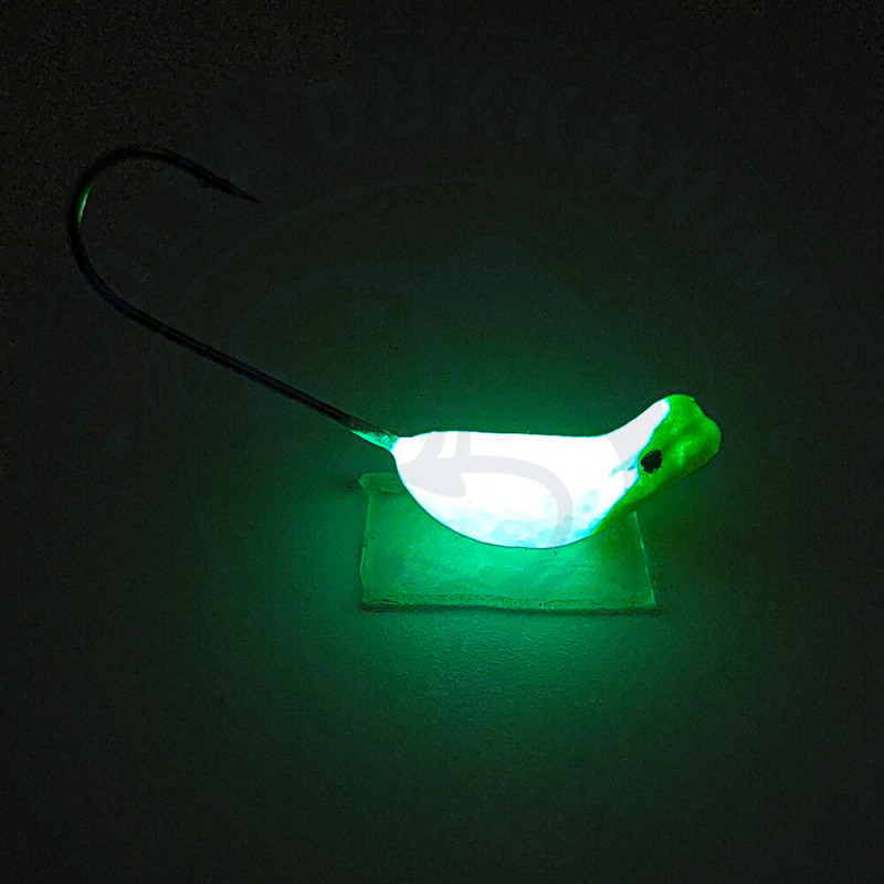 Glowlu Lüfer Zokası 12 gr Yeşil Uç