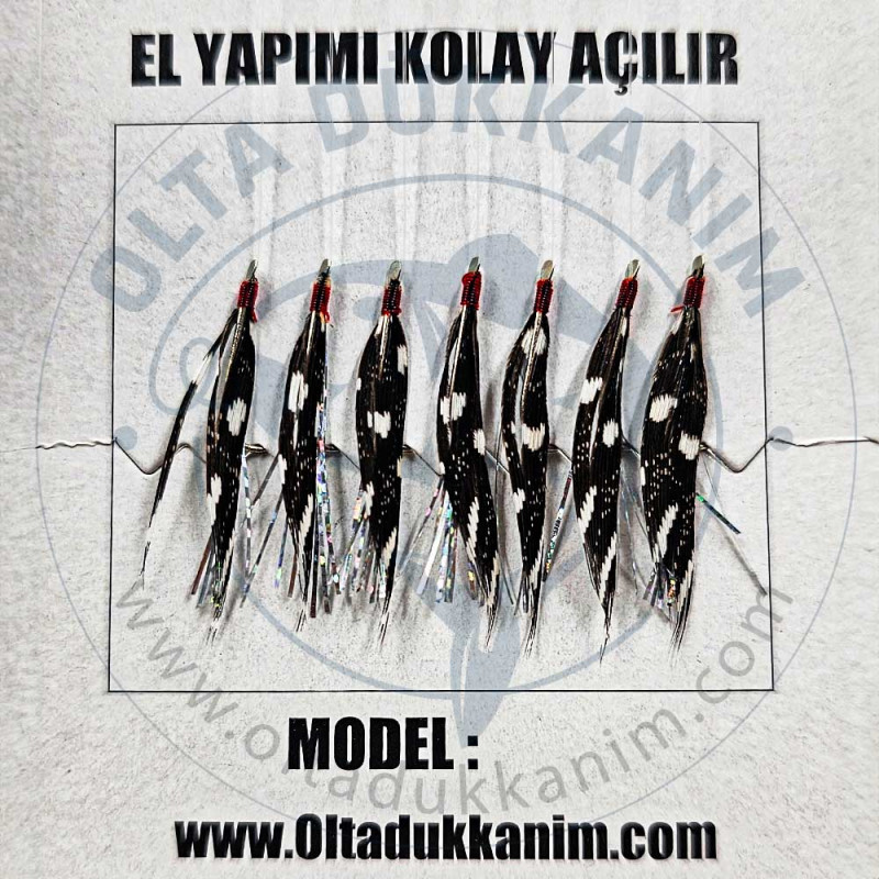 İstavrit Çaparisi Özel Kahverengi Benekli Tüylü 7 Köstekli