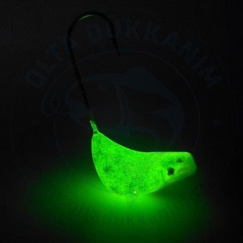 İstanbul Boğaz Lüfer Zokası 50 gr Glowlu Sarı Uç