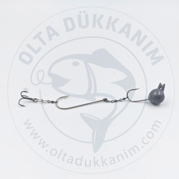 Sırttan Takmalı Zokalı Canlı İzmarit Lüfer Takımı