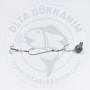 Sırttan Takmalı Zokalı Canlı İzmarit Lüfer Takımı